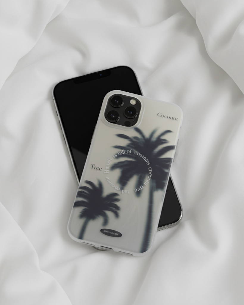 Blurred Palm Tree Serenity Case