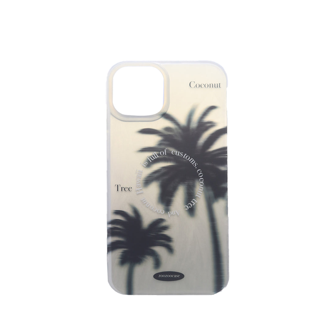 Blurred Palm Tree Serenity Case